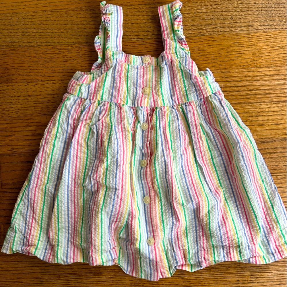 Baby gap seersucker spring dress - 18-24m